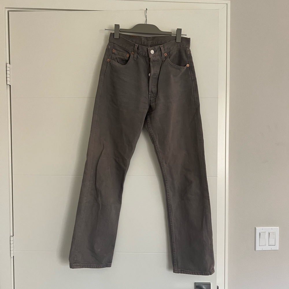 Gray Levi’s 501s W29 L 30 (fits 00)